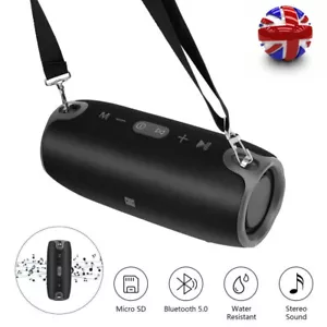 NEW 40W Portable Wireless Bluetooth Speaker Waterproof Stereo Bass Loud USB FM - Picture 1 of 10