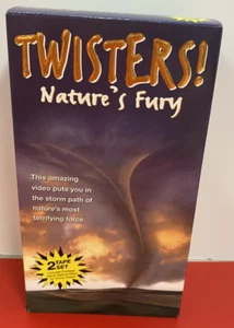 Twisters Natures Fury VHS Movie 1996 Tornado Storm Path~2 tapes~Tested~VG Cond - Picture 1 of 6