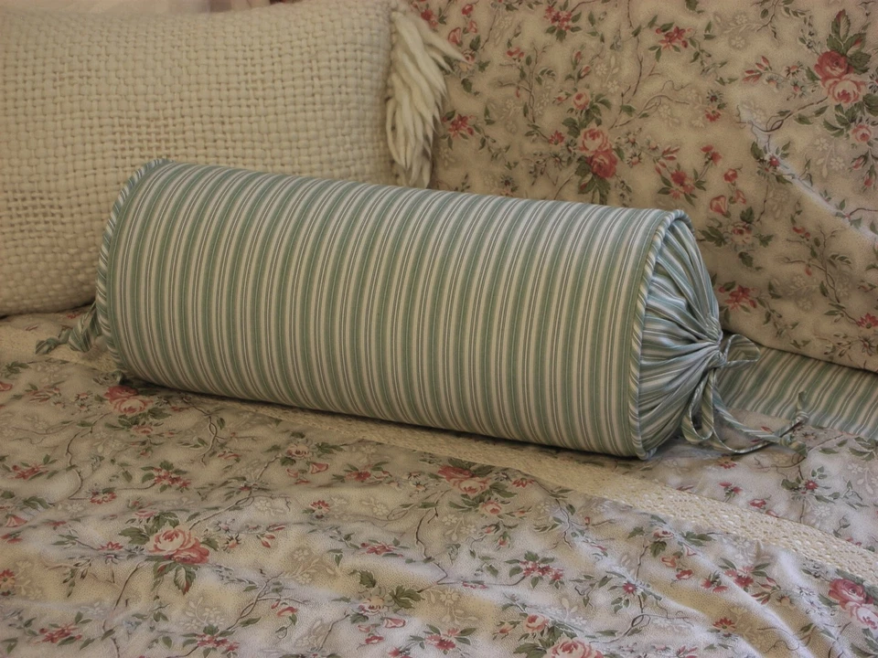 NUEVO Collar Almohada Rollo Cuello Rayas Ralph Lauren Cole Brook Personalizado Foto 1 de 1