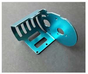 Vintage RC Car Buggy Kyosho Pro-X Pro-XRT Motor Mount Rear Guard new f/kit C+PIX - Picture 1 of 4