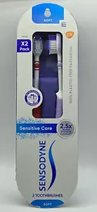 Sensodyne Sensitive Care Soft Toothbrush - Pack of 2 - Picture 1 of 2