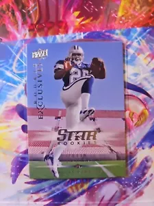 2008 Upper Deck Rookie exklusive Dallas Cowboys Fußballkarte #RE69 Felix Jones - Bild 1 von 4
