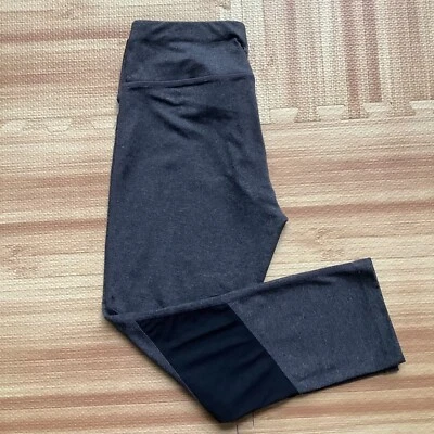 Calvin Klein Performance Leggings Recortados de Secado Rápido Talla S Yoga Caminar Gris Negro Foto 1 de 4