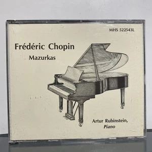 ARTUR RUBINSTEIN Frederic Chopin Mazurkas (2 CD Set) MHS 522543L - Bild 1 von 5
