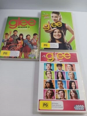 GLEE Complete Seasons 1 volume 1- 2 volume 1 + directors cut pilot episode dvds - Image 1 of 4