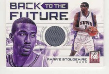 2012-13 PANINI ELITE BACK TO THE FUTURE AMAR'E STOUDEMIRE JERSEY PHOENIX SUNS