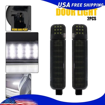 Дымчатый светодиодный дверной фонарь любезность для пикапа 97-00 Chevrolet & GMC C/K 1500 2500 3500 - Изображение 1 из 4