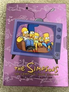 The Simpsons The Complete Third Season Collector's Edition 4 DVD Set - Foto 1 di 2