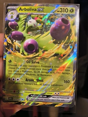 Pokémon TCG Arboliva EX Holo Double Rare #023/182 Card Destined Rivals Series NM - Image 1 of 4