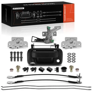 A-Premium Metal Tailgate Hardware Rebuild Kit w/Cable & Rod for Ford F-150 09-14 - Picture 1 of 11