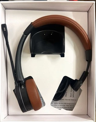 MAIRDI® M890BT Wireless Headset mit Mic Ladestation Bluetooth Geräuschunterdrück - Bild 1 von 4