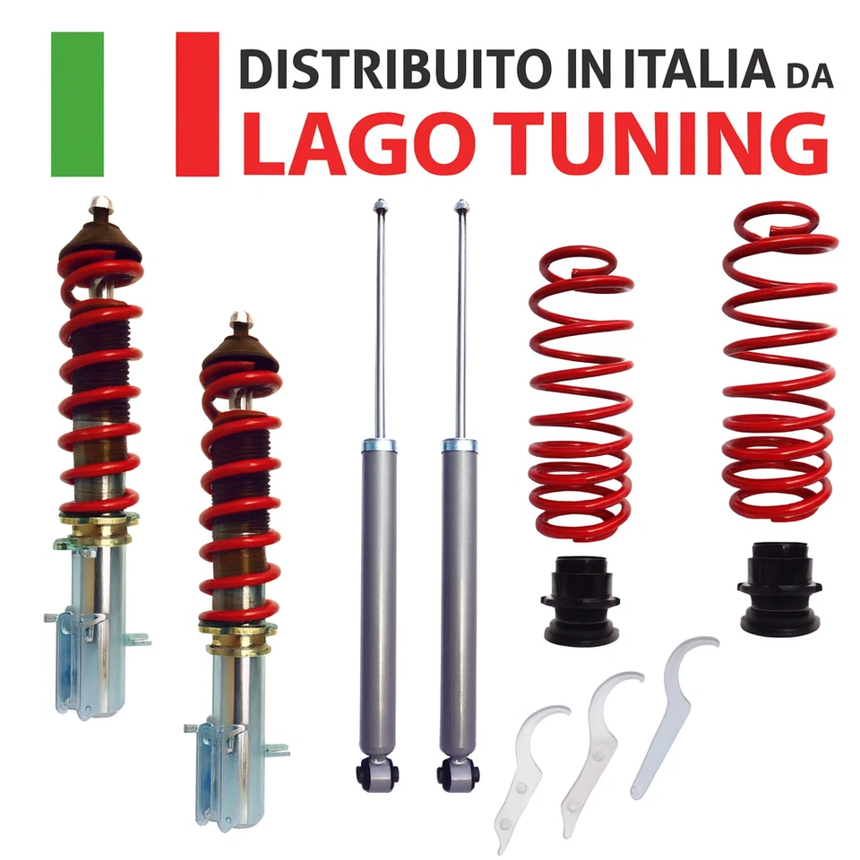 Kit assetto a ghiera Redline regolabile per VW New Beetle 1998-2010 - Immagine 1 di 2