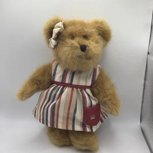 Boyds C.C. Shopsalot Plush Brown Bear 8" Poseable 2007 FOB Retired - Picture 1 of 4