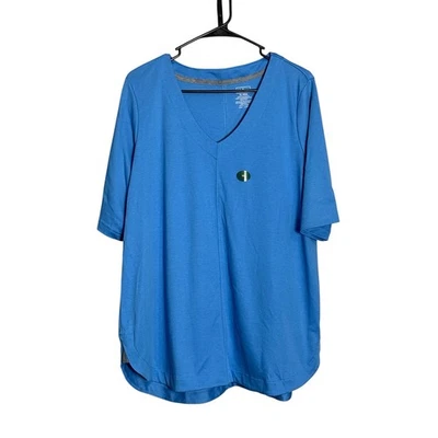 Camiseta para mujer LL Bean Supima de algodón con cuello en V talla XL NUEVA CON ETIQUETAS Foto 1 de 4