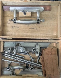 SARGENT 1080 Kombihobel mit Fräsern in original Holzkofferbox - Bild 1 von 8