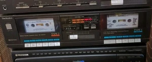 Technics RS-D550W - Stereo Cassette Deck - Dual Deck - Working - Picture 1 of 4