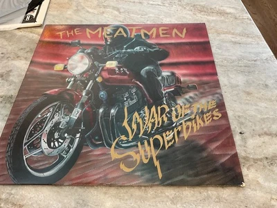 THE MEATMEN LP WAR OF THE SUPERBIKES 1985  Homestead  HMS009 EX/EX - Image 1 of 3