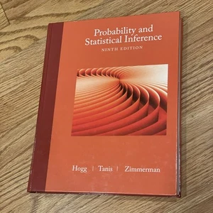 Probability and Statistical Inference Book 9th Ed Hogg Tanis Zimmerman - Picture 1 of 5