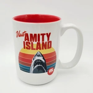 Universal Studios Jaws 50th Visit Amity Island Don't Go in the Water Mug Shark - Picture 1 of 3