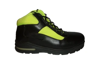 Vintage Nike Air ACG Black Leather Volt Boots Men's Sz 13 316991-071 Hiking - Picture 1 of 10