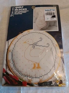 Vogart Crafts Quilt Blocks For Embroidery Or Ballpoint Painting Goose 6 blocks - Bild 1 von 4