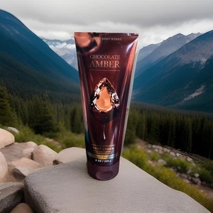 Bath & Body Works ~Loción Crema Corporal ~ 8 OZ ~ Envío Gratis - Chocolate Ámbar - Imagen 1 de 1