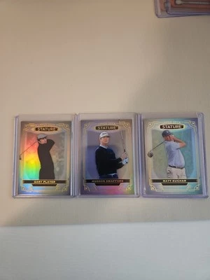 2024 Upper Deck Gary Player Hudson Swafford Matt Kuchar Stature - Image 1 of 2