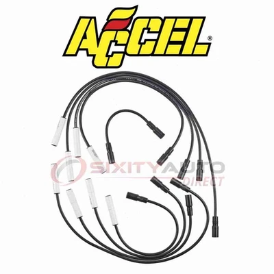 ACCEL Spark Plug Wire Set for 1996 GMC G3500 7.4L V8 - Ignition Plugs Coils sy Foto 1 de 4