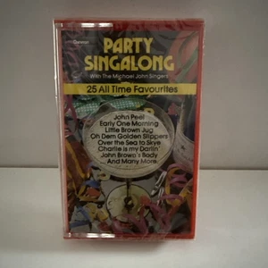 Party Singalong With The Michael John Singers Music Cassette 1981 New Sealed - Picture 1 of 2