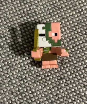 Minifigura Minecraft Mob Head 1 pulgada rosa Axolotl juguete coleccionable de Mattel Foto 1 de 3