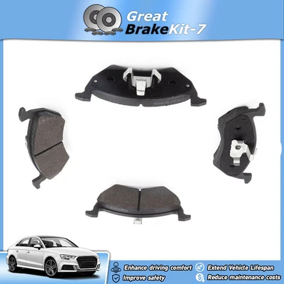 Front Disc Brake Pads Kit for 2009-2013 2017-2019 Volkswagen Gol 1.6L - Image 1 of 4