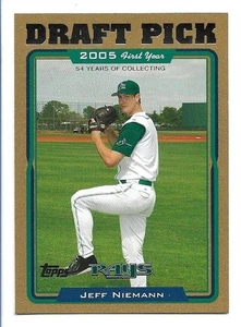 Jeff Niemann 2005 Topps GOLD #682 /2005 First Year Rookie - Tampa Bay Rays RC - Bild 1 von 2