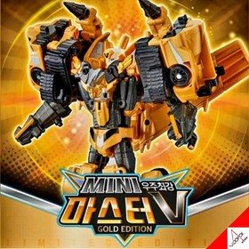 TOBOT V Mini MASTER V Gold Edition Integration Transformer Robot Korean Toy 2026
