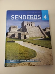 Senderos 4 Spanish for a Connected World 2023 NEW Hardcover - Picture 1 of 1
