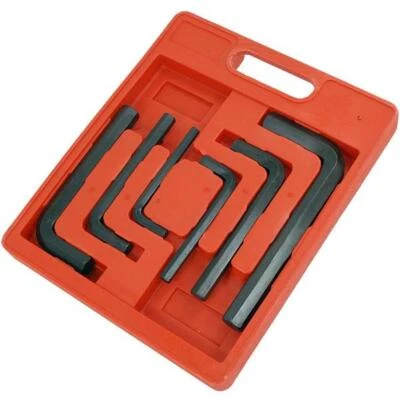 6PC JUMBO HEX KEY SET LARGE SIZES METRIC 8 - 19MM ALLEN KEY SET - Image 1 of 3