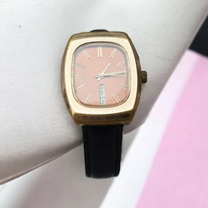 Reloj de pulsera mecánico Slava 26 joyas dorado vintage URSS antiguo - Imagen 1 de 12