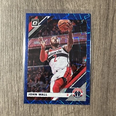2019-20 Panini Donruss Optic Blue Velocity Prizm John Wall #99 — 第 1/2 张图片