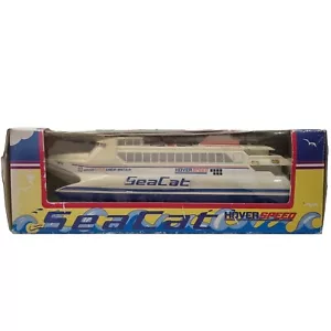 Vintage Hover Speed Sea Cat Toy Boxed Made In Great Britain Collectible Box Worn - Bild 1 von 20