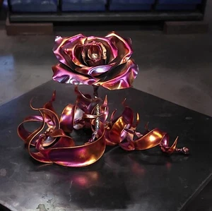 Copper Rose Thank You #1837 7th Anniversary Valentine's Mother's Day Christmas - Picture 1 of 14