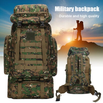 BUNDESWEHR KAMPFRUCKSACK 75L NEU BW RUCKSACK ARMY ARMEE OUTDOOR TREKKING TASCHE - Bild 1 von 4