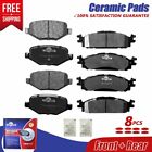 Front and Rear Ceramic Brake Pads For Ford Explorer Flex Taurus Lincoln MKS MKT Ford Taurus