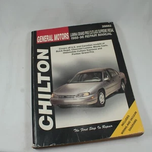 CHILTON - GM - 1988 thru 1996 - LUMINA, GRAND PRIX, CUTLASS SUPREME, REGAL - Picture 1 of 3