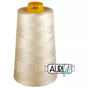 Aurifil Mako 40wt 3-ply 100% Cotton Quilting Thread ~ 3280 yards Muslin 2311 - Picture 1 of 2