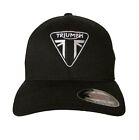 Chapeau de baseball brodé logo moto Triumph #1 OSFA ou ajustement flexible