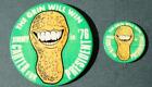 Jimmy Carter For President The Grin Will Win In 76 Political Campaign Pin Set --