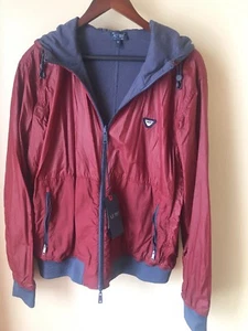 armani jeans jacket 54 Men’s Reversible NWT $360 - Picture 1 of 18