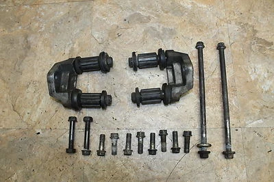 88-90 KAWASAKI NINJA ZX10 ZX 1000 B OEM ENGINE MOUNTING BOLTS HARDWARE MOTOR - Image 1 of 4