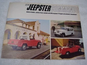 1966 JEEPSTER COMMANDO BROCHURE ORIGINAL - Picture 1 of 5