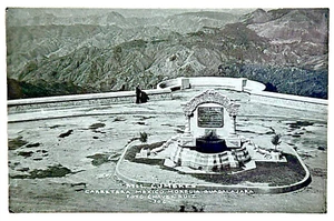Mil Cumbres MEXICAN Road Runs Morelia to Guadalajara • RPPC Chavez Ruiz #306 - Picture 1 of 2