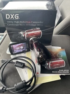 DXG-5F0V High Definition Digital Camcorder Handycam Full HD 1080p Pro Gear - Picture 1 of 11